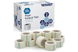1-Inch Paper Surgical Tape for Secure Wound Care
