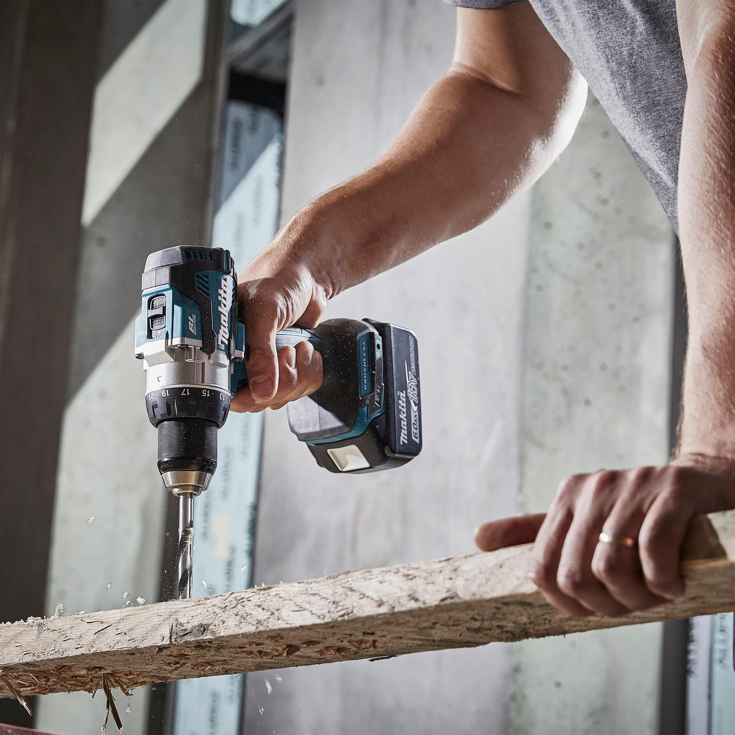 Makita DDF489Z 18V Li-Ion LXT Brushless 13mm Trapano avvitatore - Batterie e caricabatterie non inclusi
