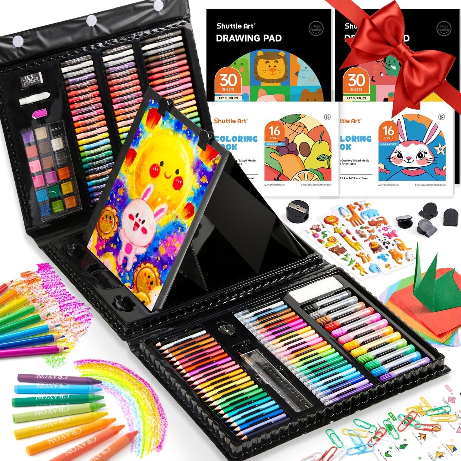 THE ADVENTURE OF AQUATIER 全12章 CDセット Shuttle Art 335 Piece Kids Art Set, Multi-Media Art Supplies, Gift