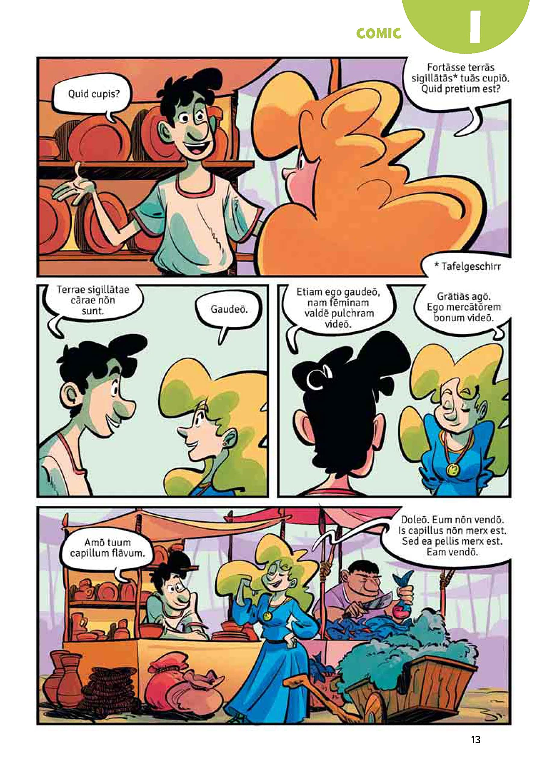 PONS Sprachlern-Comic Latein: Der einfache Latein-Comic für Anfänger