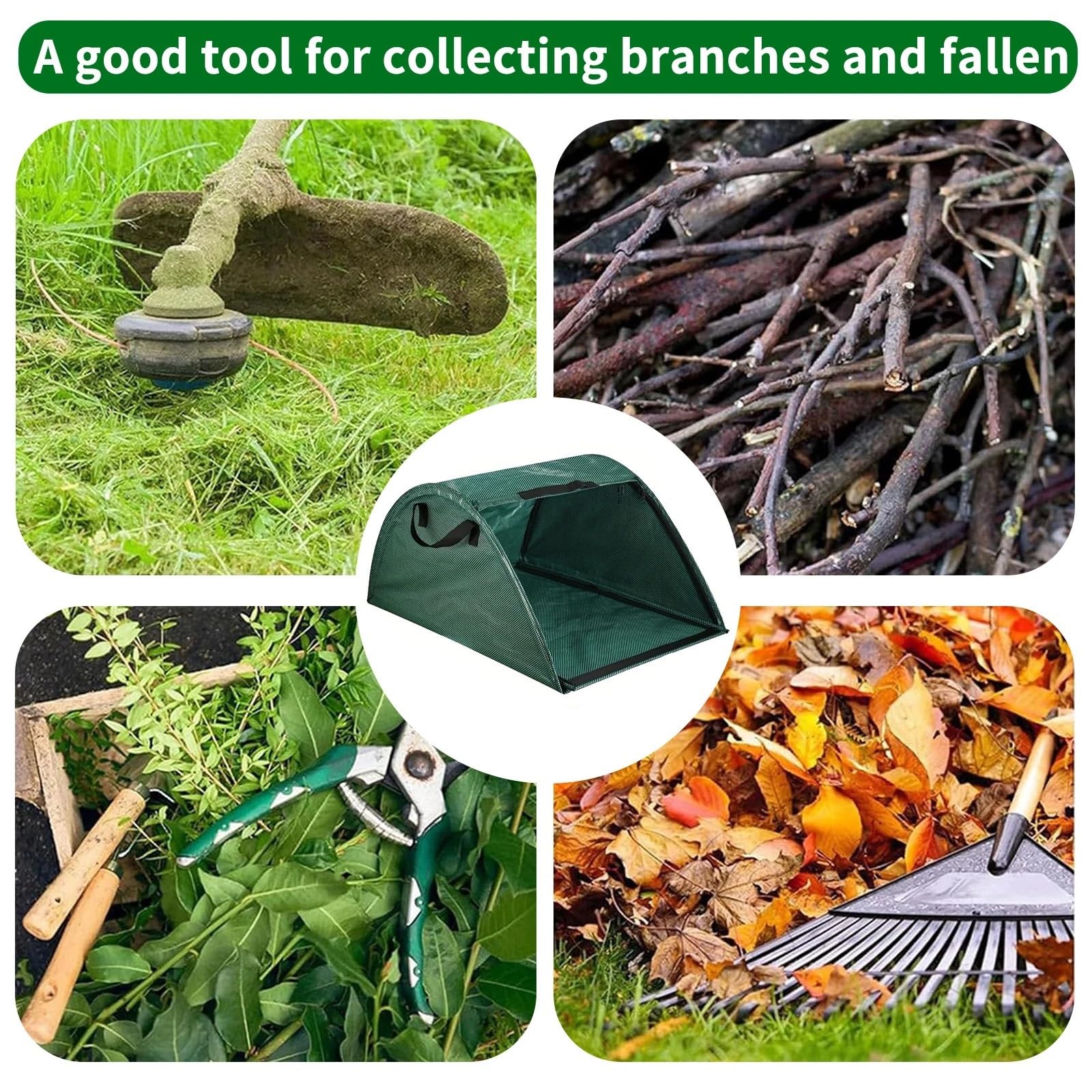 Sacco per rifiuti da giardino Sacco rifiuti giardino paletta