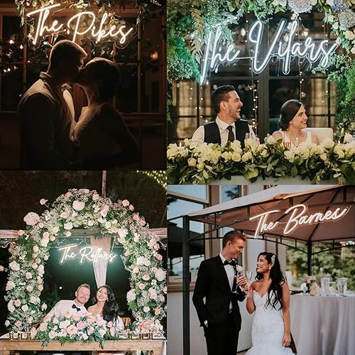 Vista 12 de Letreros de neón con logotipo personalizado, logotipo de negocios personalizable, diseño de neón impreso UV, letrero de neón LED regulable