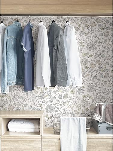 Miniatura 5 de NuWallpaper Papel tapiz autoadhesivo Southern Trail azul y verde