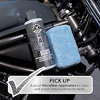 Vista 8 de Chemical Guys Restaurador y Protector de Pulimento de Metal Pesado - Limpia, Restaura y Protege, Aluminio, Acero Inoxidable, Pulimento de Cromo