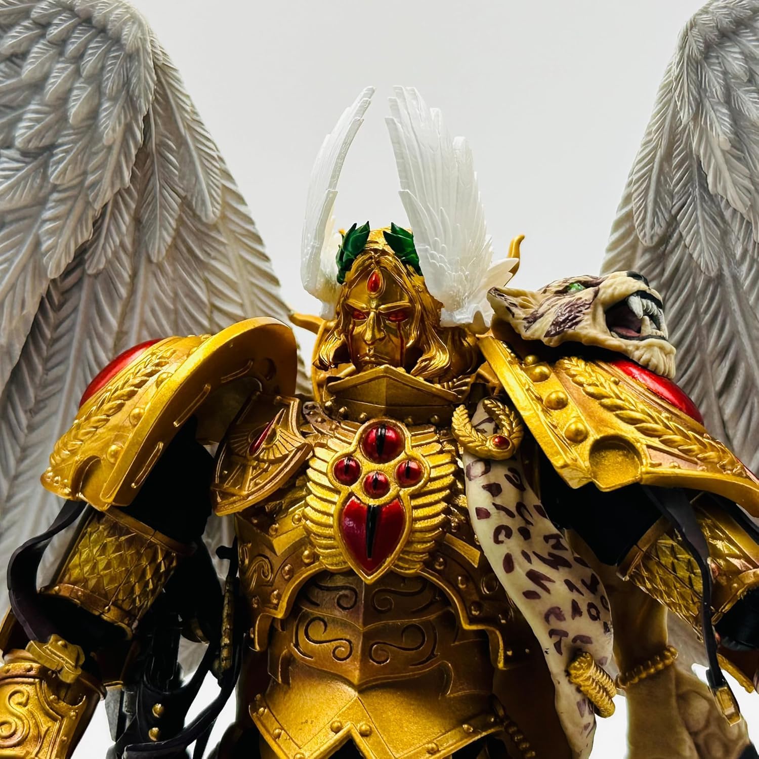 TOYVERSE Helmet Part 02, Sanguinius Accessories, PVC Soft Rubber Model Accessories, Applicable to JOYTOY Products, Ages 15 and Above - Image 3