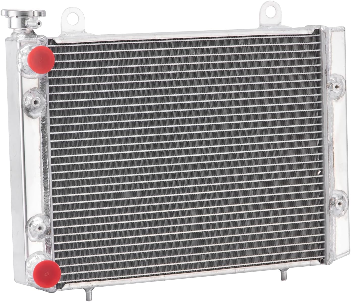2 Row Radiator For 2006-2009 Polaris Ranger XP 500 700 EFI 2x4 4x4, OE#1240286, Aluminum Cooling Radiator For Polaris Ranger 2006 2007 2008 2009