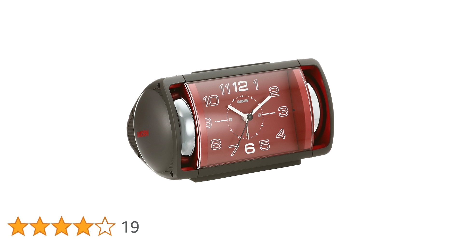 Amazon.co.jp: セイコー クロック 目覚まし時計 アナログ 大音量