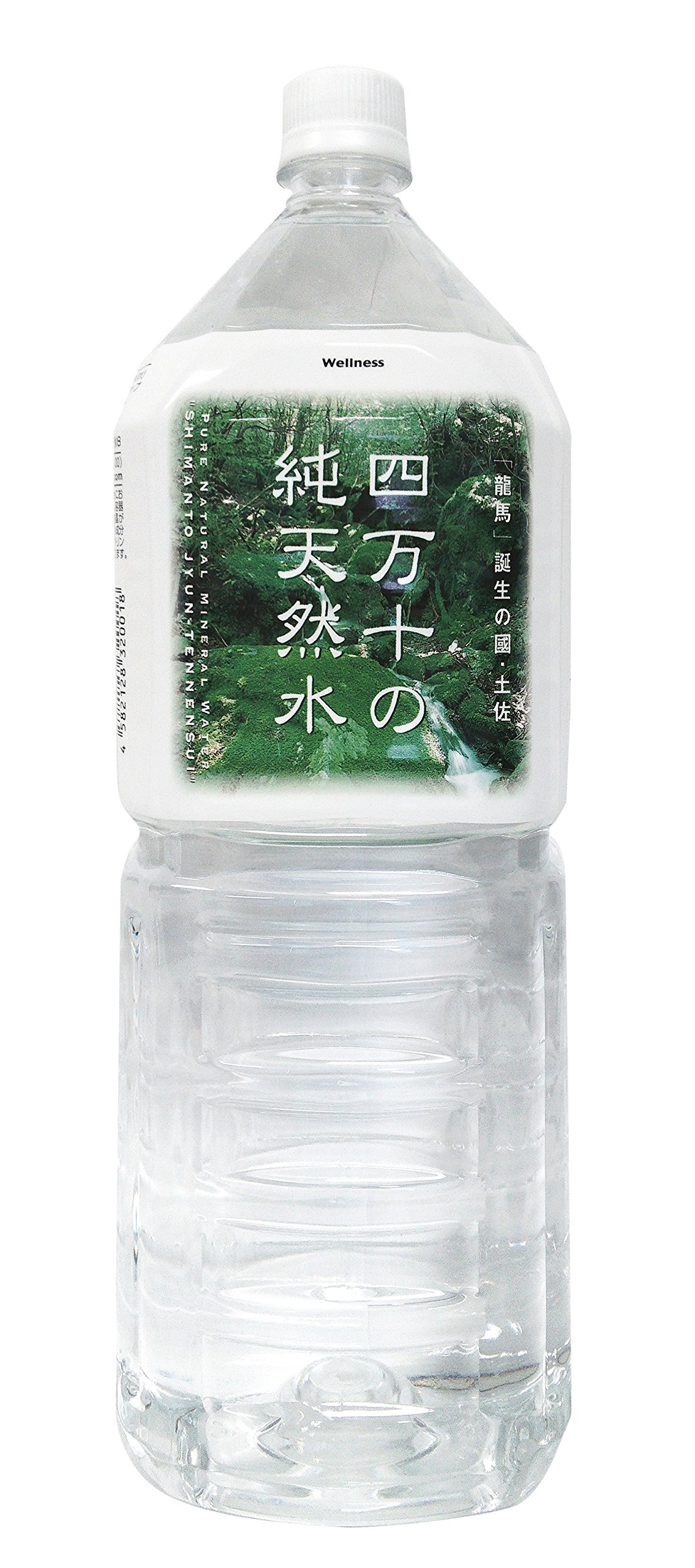 [2CS] ウェルネス 四万十の純天然水 (2L×6本)×2箱