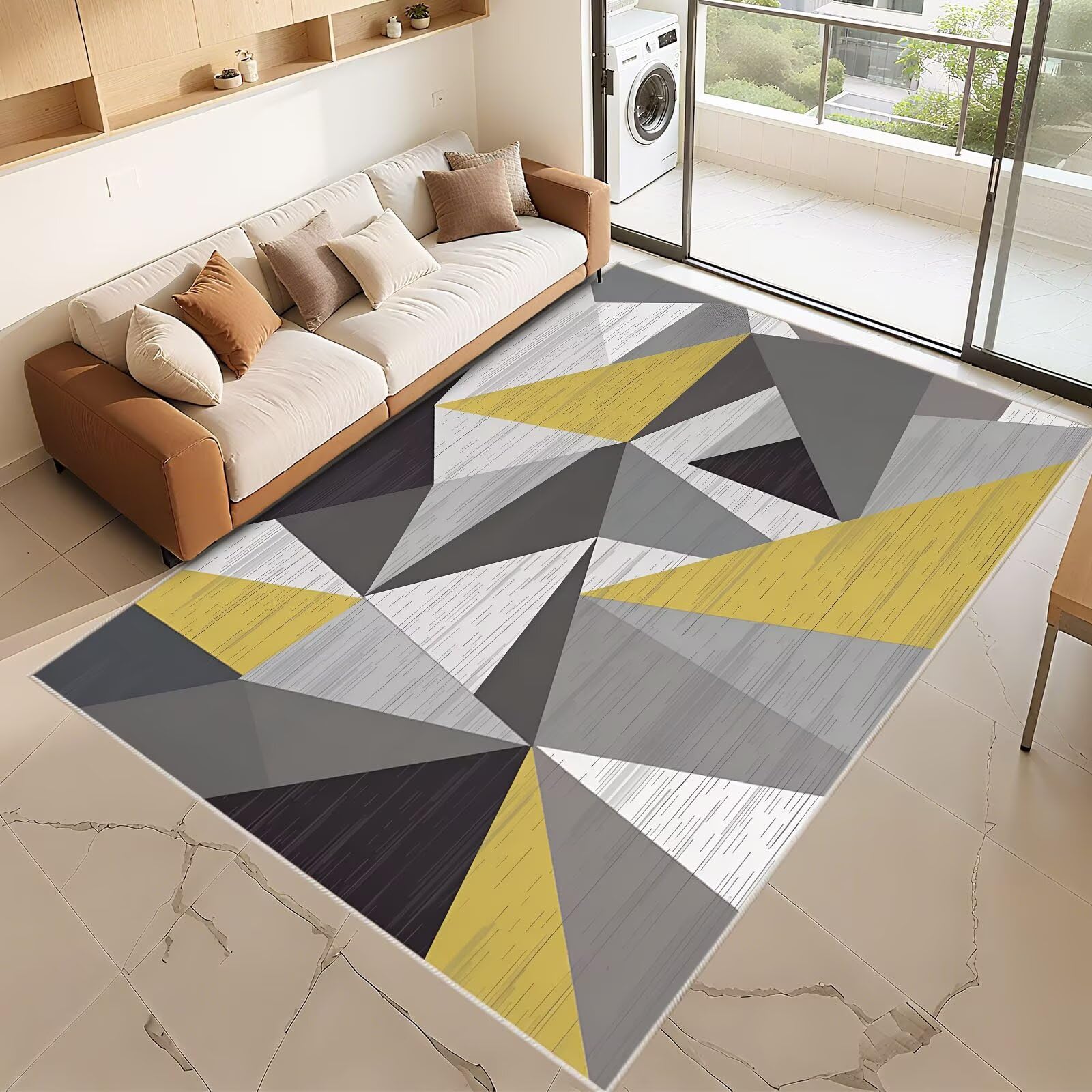 Tapis de sol bureau antidérapant résistant pour salle à manger