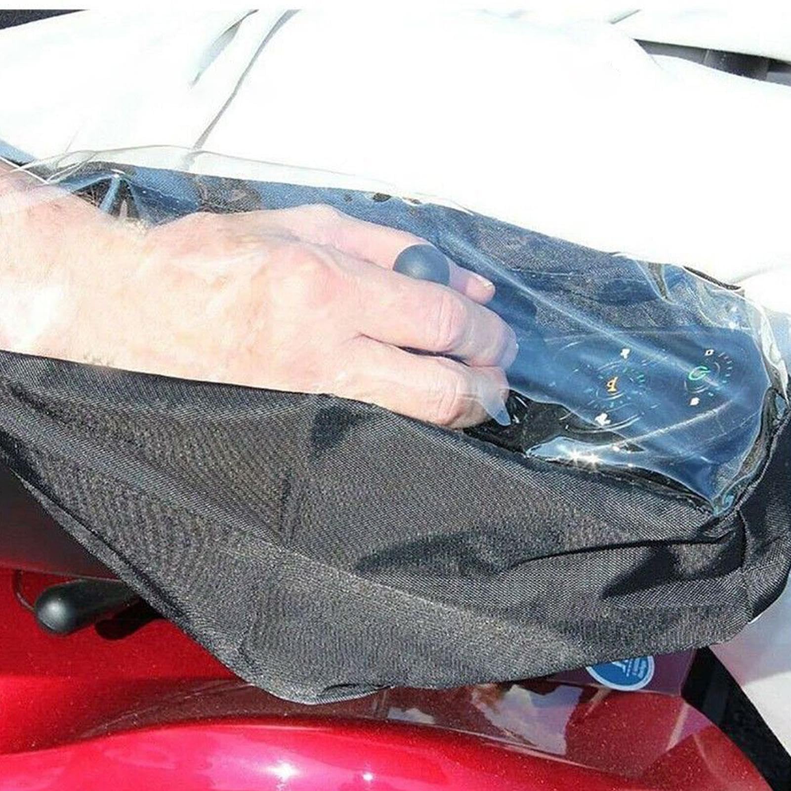 Protector de Joystick para Silla de Ruedas Eléctrica - Protectora Impermeable - Cubierta para Mando de Brazo | Accesorio Silla Eléctrica | Resguardo para Movilidad en Exteriores – Tapa Panel Con