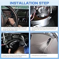 Vista 7 de Motor de ventilador 700269 Compatible con 2010-2016 Chevy Cruze 2013-2015 Chevy Malibu 2010-2016 Buick Lacrosse/Regal/Allure 2010-2016 Cadillac SRX