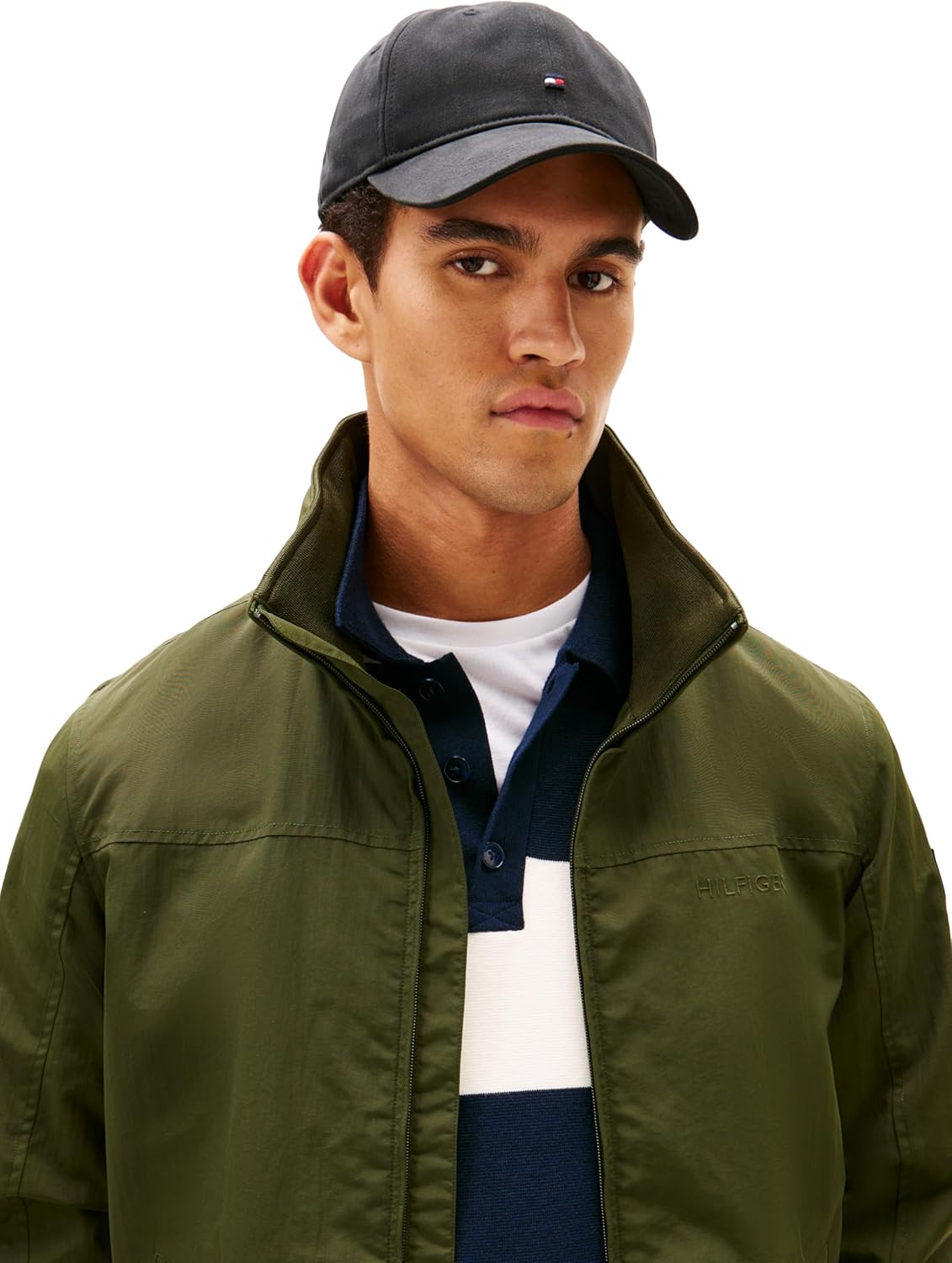Tommy Hilfiger Men's Cotton 85 Logo Adjustable Baseball Cap