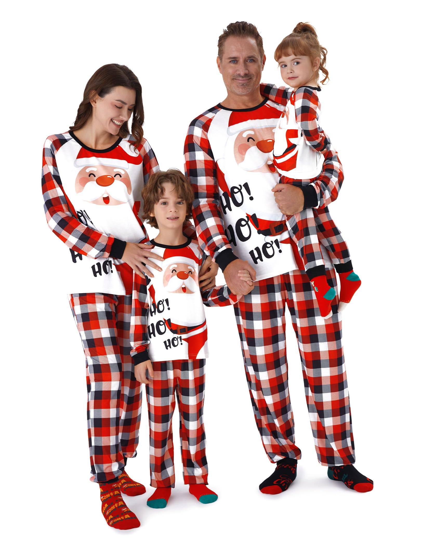 PATPAT - Pigiama Natale Famiglia Coordinati - Pigiami Natalizi per Tutta la Famiglia - Pigiama Donna Invernale - Pigiama Natale Coordinati Coppia - Pigiami Coppia- Pigiama Uomo Invernale