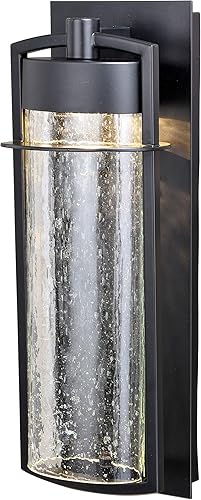 Miniatura 1 de Logan Outdoor - Lámpara de pared LED de 6-1/2 pulgadas, color bronce carbón