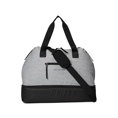 Sherpani Boston AT Tote Handbags Sterling, Ballistic Nylon/Nylon/Polyester