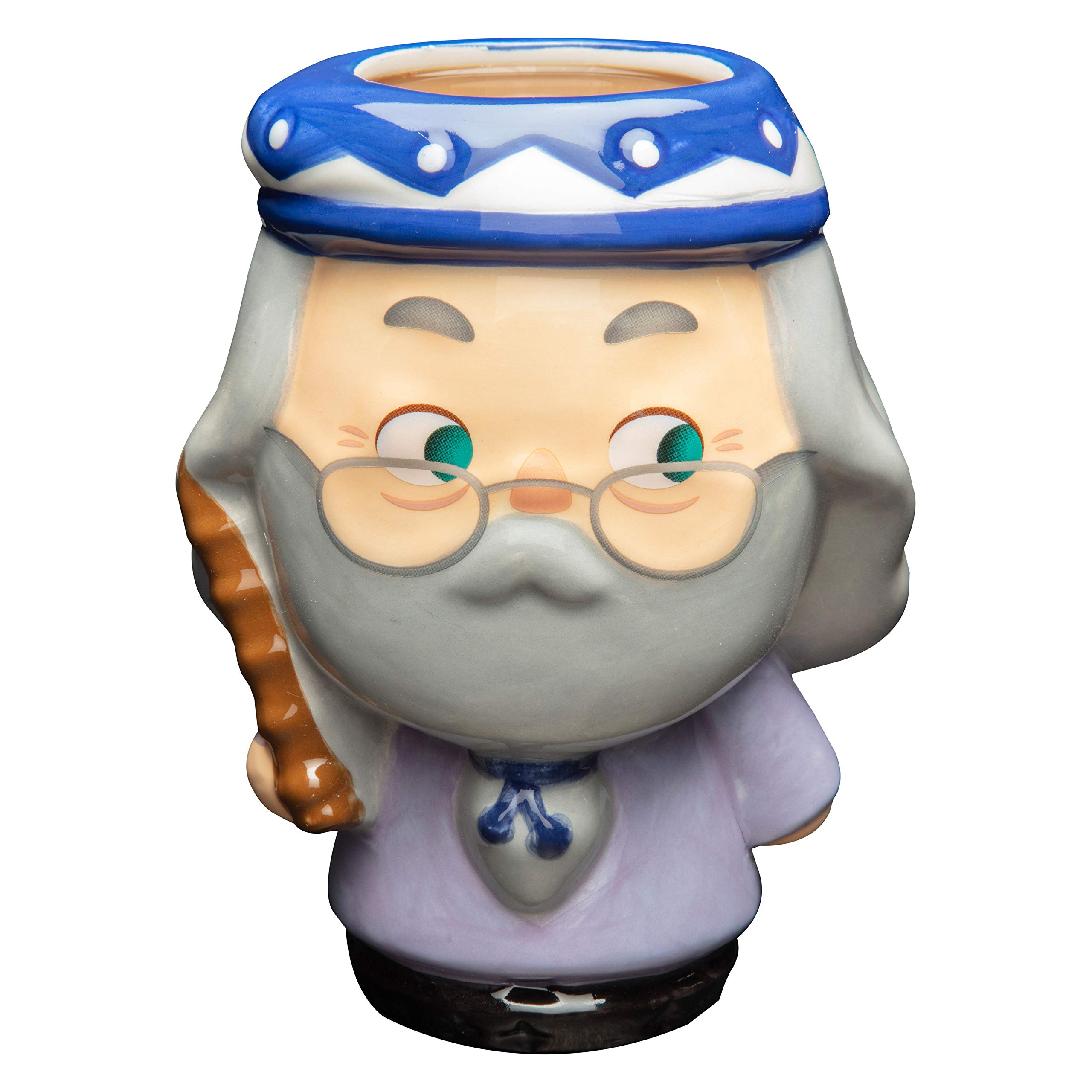 Harry Potter Dumbledore Coffee Mug - Cute Figural Goblet Design by Jerrod Maruyama - Ceramic - 18 oz