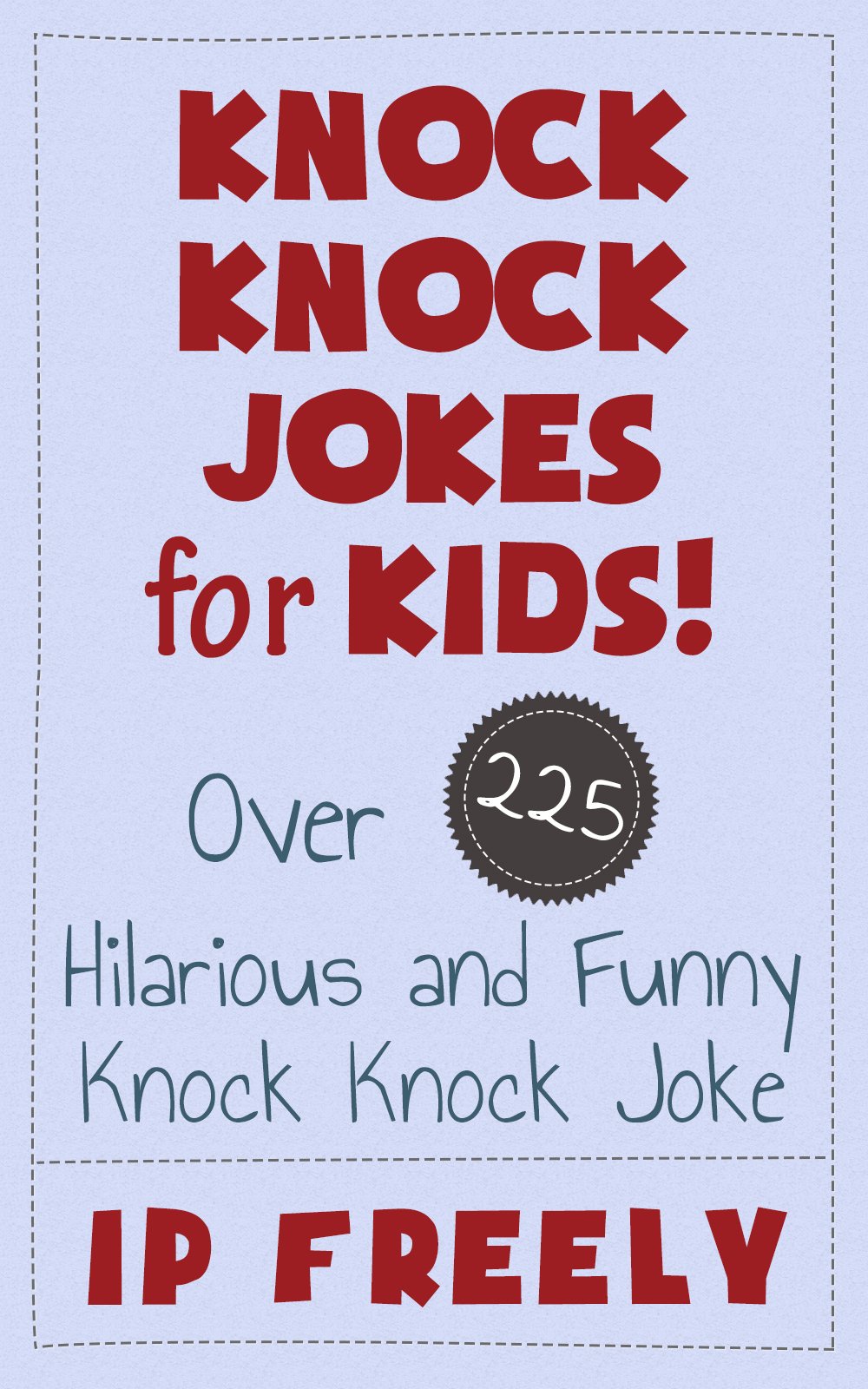 Buy Jokes: Knock Knock Jokes for Kids! Over 225 Hilarious and Funny ...