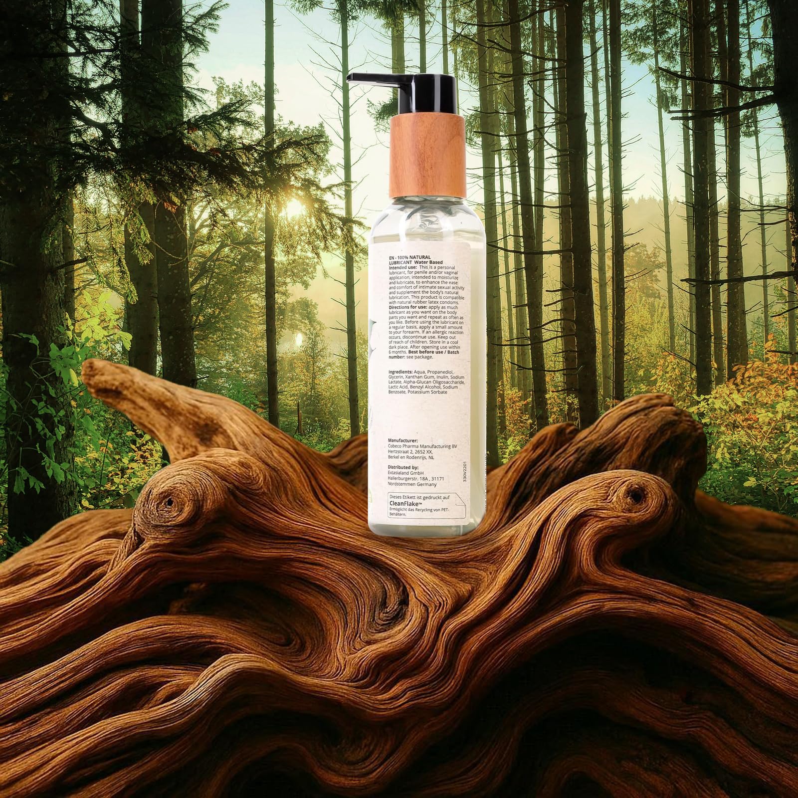 BIO BALANCE Gleitmittel wasserbasiertes Gleitgel - 100% natürlich vegan in  recycelter und recyclebarer Flasche - DERMATOLOGISH GETESTET