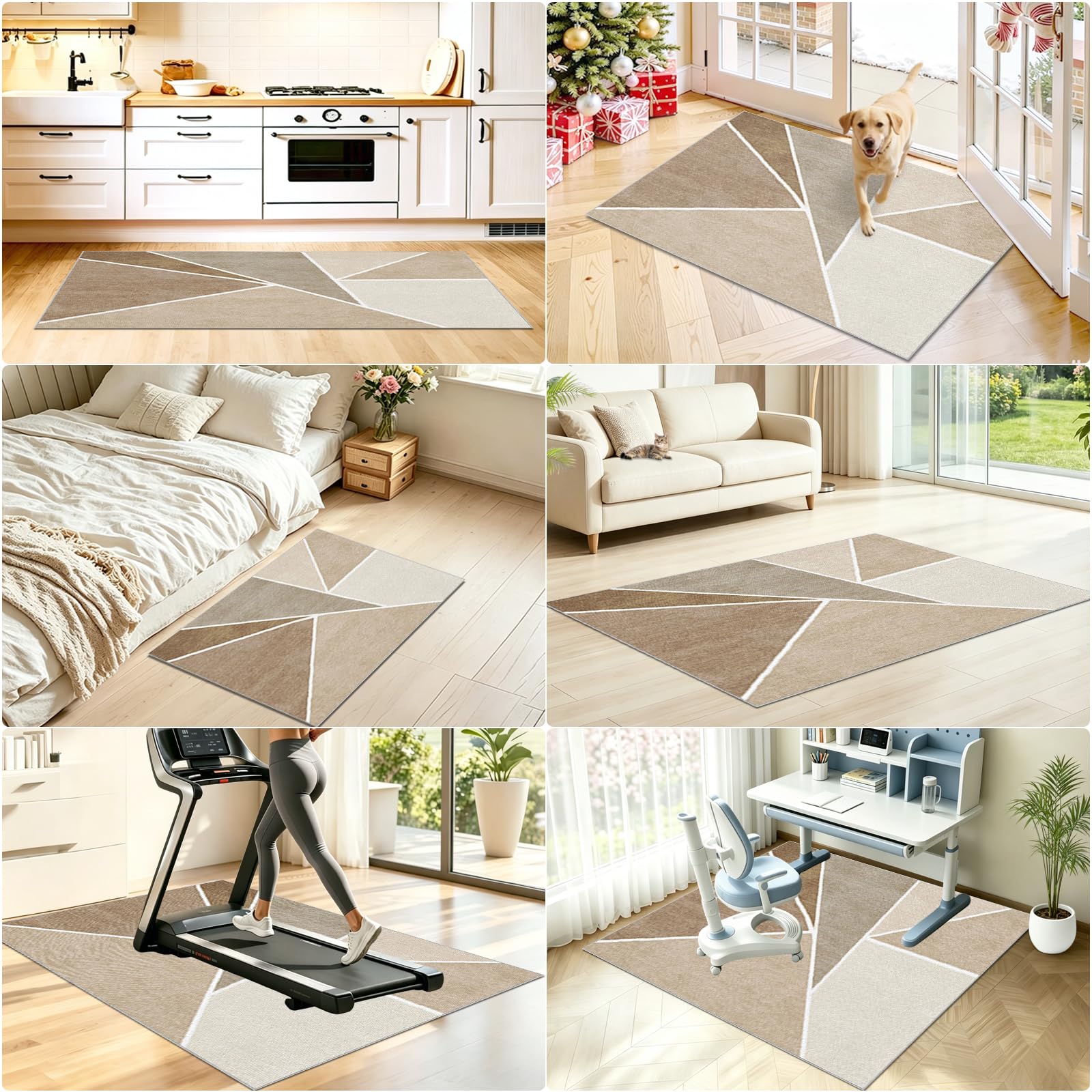Bodenschutzmatte Bürostuhl Unterlage Teppich Gaming Stuhl Unterlage Schutz für Den Boden Bürostuhl Unterlage Versch Größen Bodenschutzmatte für Schreibtischstuhl Antirutsch 130x170cm