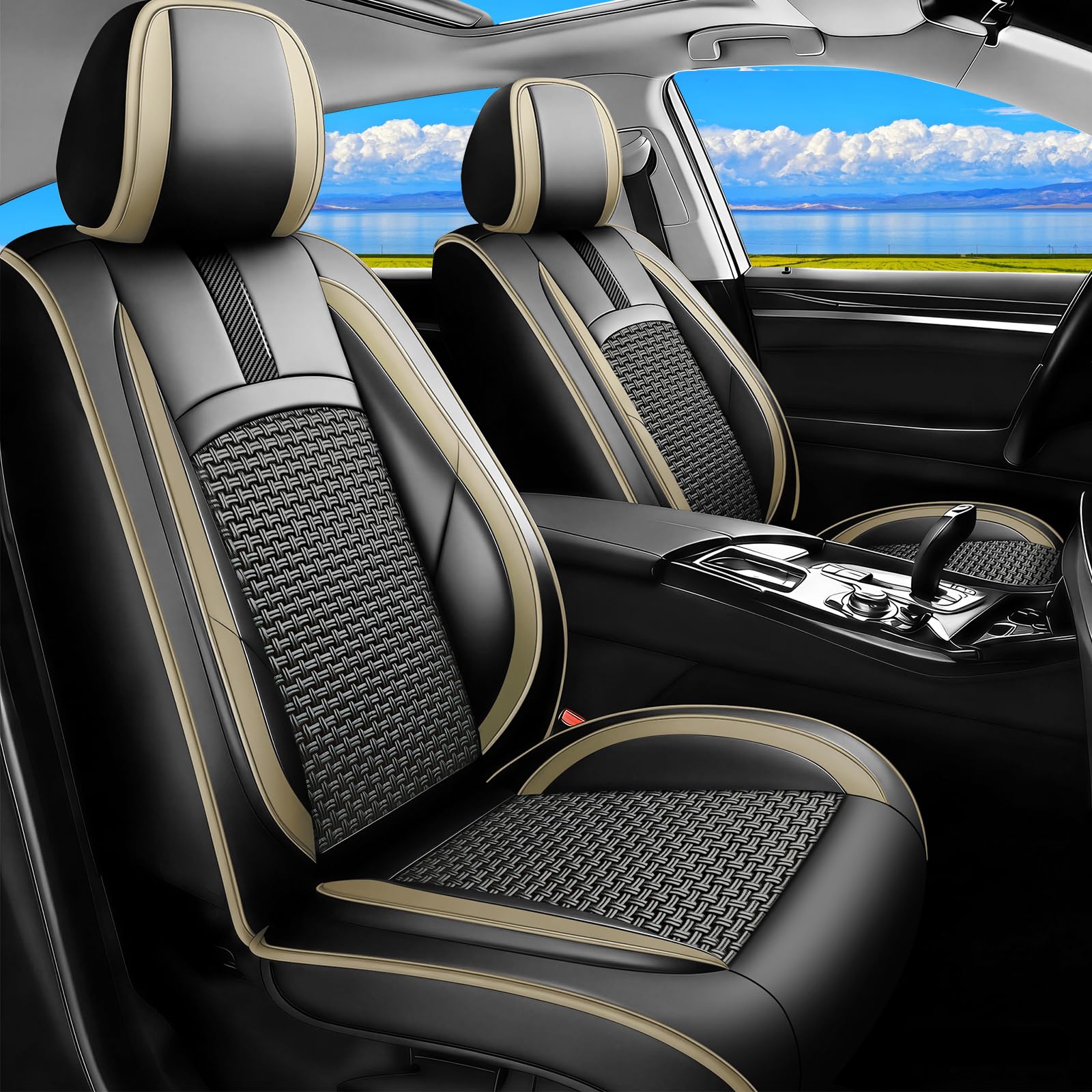 Fit Forester Car Seat Covers for Subaru Forester 2007-2026 Full Set