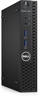 Dell Optiplex 3050 Micro Business Desktop Computer (Intel Core i3-6100T, 4GB DDR4, 128GB SSD) Windows 10 Pro (Renewed)