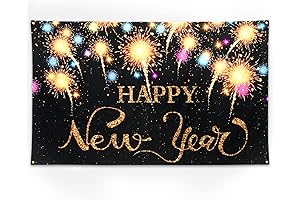 Happy New Year Banner - Get Ready to Rock Your New Years Eve Party