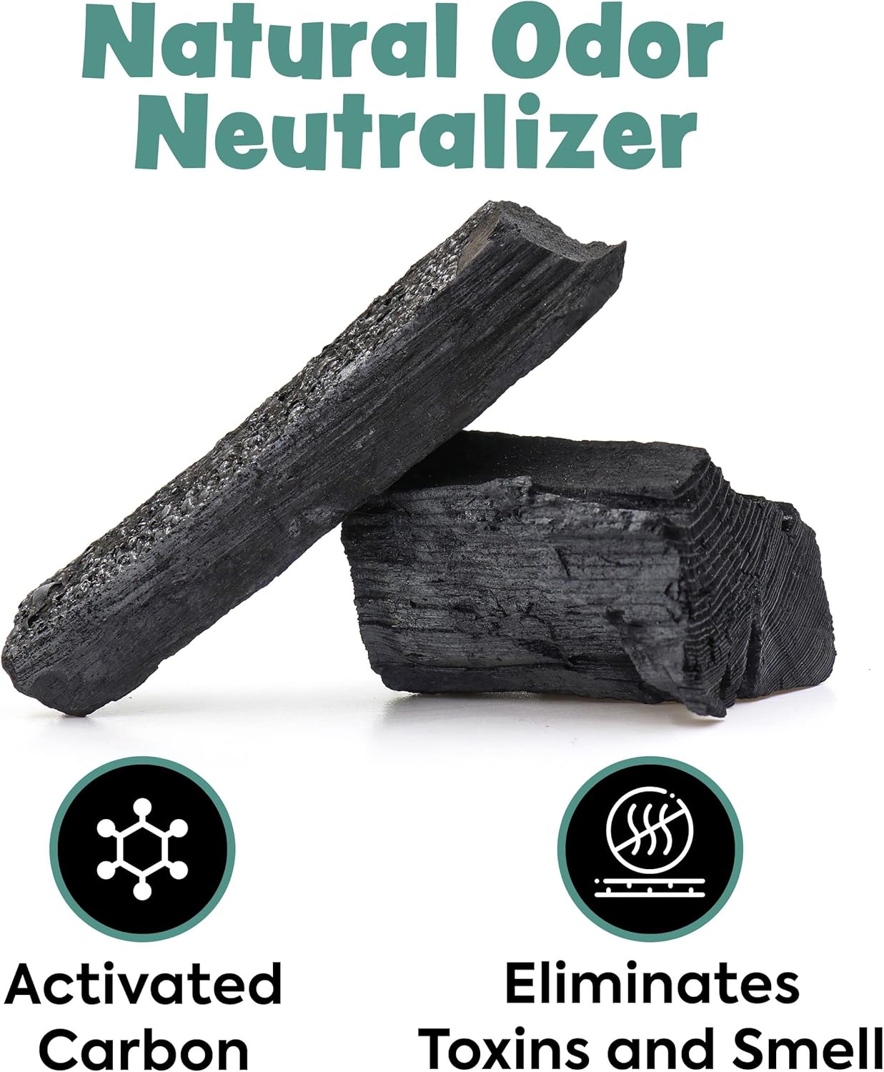 Disposable Puppy Pads Potty Training - 25 Activated Charcoal Pee Pads for Dogs with Attractant - Wee Wee Absorbent, Odor Neutralizer Dog Pads - Five Layered Pet Potty Pads - 23" x 23"