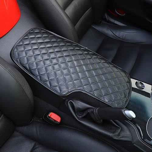 Miniatura 5 de LLKUANG Funda protectora suave para reposabrazos de consola central para Chevrolet Corvette C6 2005 2006 2007 2008 2009 2010 2011 2012 2013, tela de
