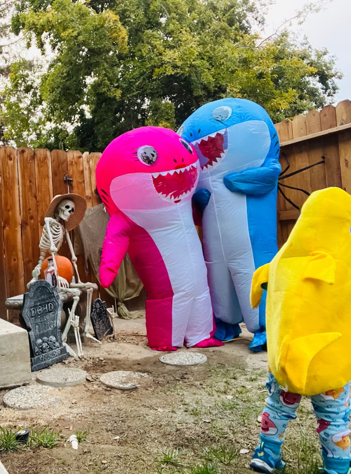 $11/mo - Finance Inflatable Costume for Adult Shark Party Costume ...