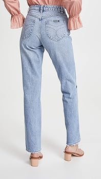 Rolla's Women's Classic Straight Jeans, 90s Blue, 31 at