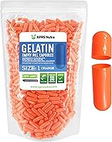 Vista 31 de XPRS Nutra Size 1 Empty Capsules - 100 Count Empty Gelatin Capsules - Pill DIY Capsule Filling - Pure Bovine Pill Gel Caps for Do-It-Yourself
