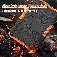 Vista 9 de ROISKIN Funda con función atril de 2 capas resistente a prueba de golpes para niños para tableta de lanzamiento 2022 de 7 pulgadas, 12ª