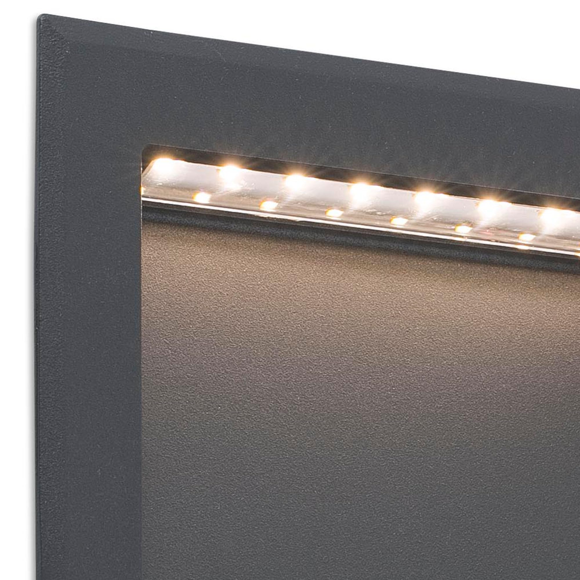 Faro Barcelona 70900 - SOUN 193 Empotrable gris oscuro
