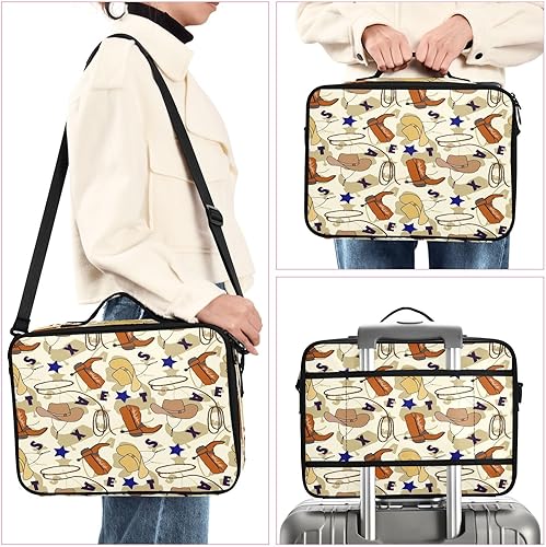 Miniatura 6 de Botas vaqueras sin costuras, sombrero de maquillaje, bolsa de cosméticos, artículos de tocador, bolsa de viaje, organizador de maquillaje, bolsa de