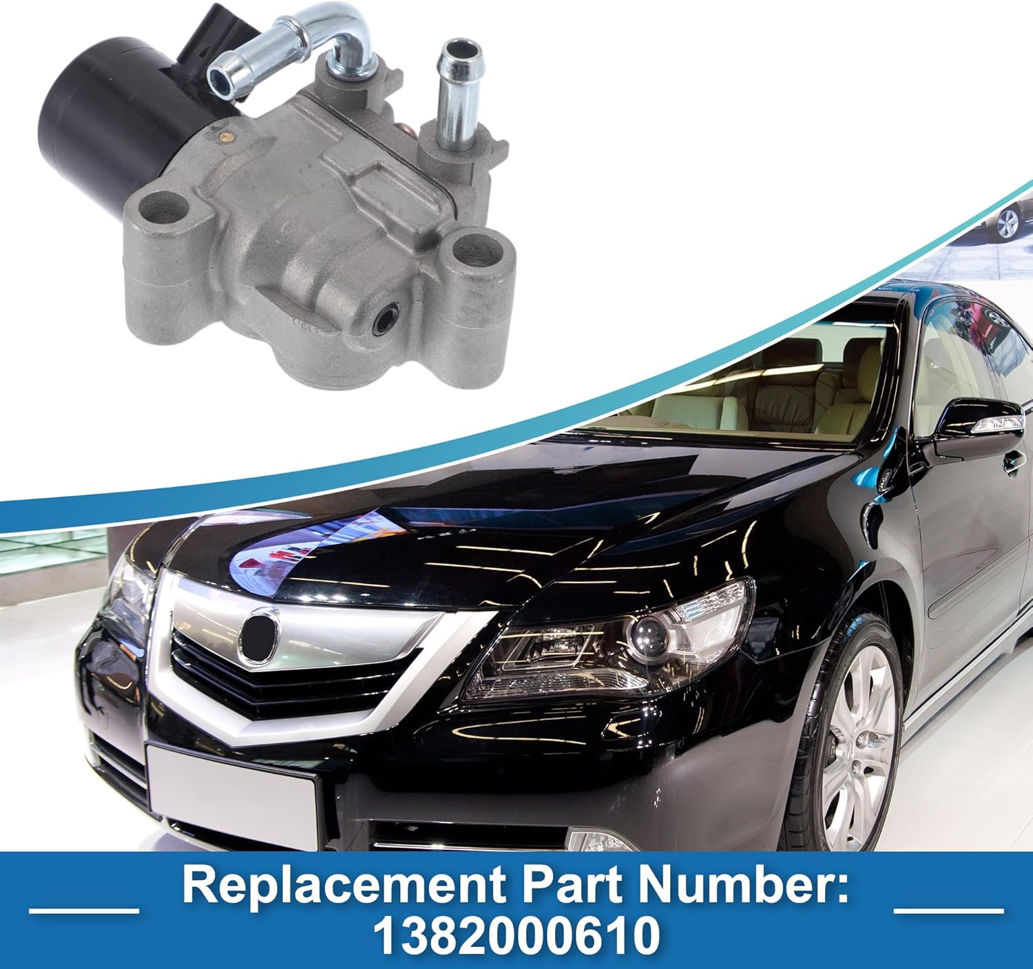 Car Idle Air Control Valve for Acura RL 1996-2004 Replace No.1382000610 IACV Idle Motor Idle Air Control Valve for Stable Engine Operation
