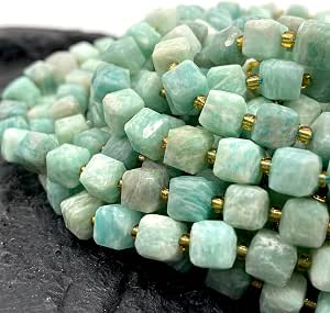 Brazilian Minas Gerais Labradorite Beads - 6mm Faceted Rondelles With Flash, 15.5" Strand For Jewelry Making