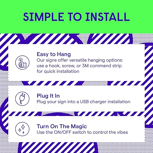 Miniatura 5 de Yellowpop Letreros de neón para decoración de pared, Disney Mickey Mouse (orejas), luces LED de neón de bajo consumo para pared de dormitorio, fácil