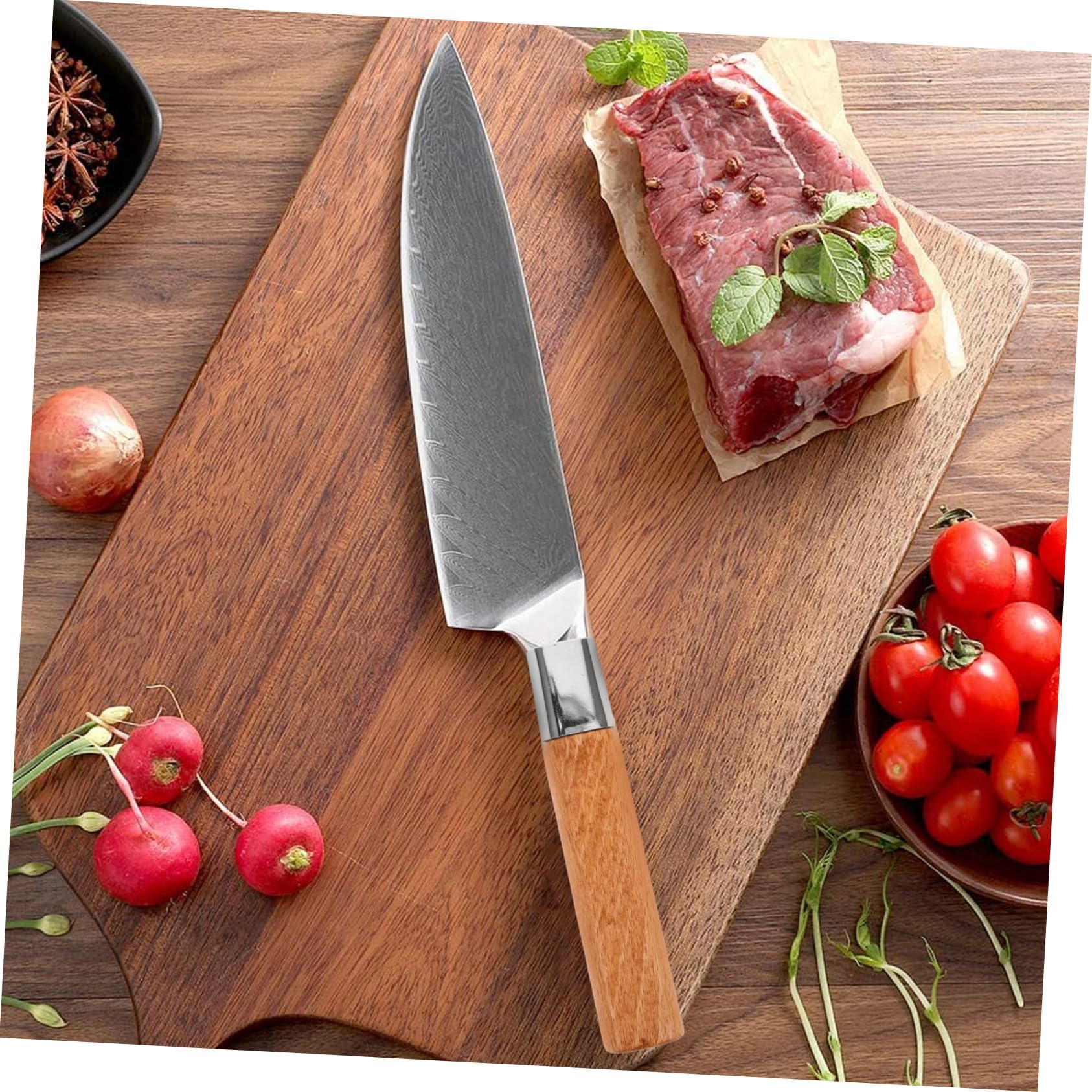 Ciieeo Manico Di Ricambio in Legno Per Tritacarne Impugnatura Ergonomica Struttura in Ferro e Legno Pieno Facile Da Sostituire e Resistente All Acqua