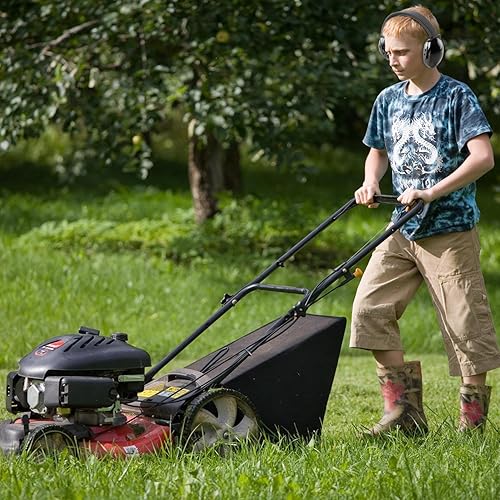 Miniatura 6 de MEDca Orejeras de seguridad - Orejeras de protección auditiva NRR de 31 DB, diadema protectora totalmente ajustable, talla única, desde niños hasta