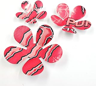 Drinks Can Fridge Magnets - Set of 3 flower magnets with gift box - Recycled Monster Juice Pipeline Punch Cans