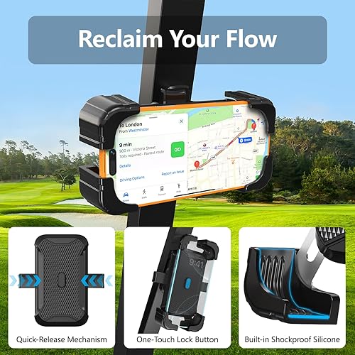 Miniatura 5 de KingofKings Soporte magnético para carrito de golf, accesorios esenciales para carrito de golf, regalos para golfistas, hombres, papá, mujeres,