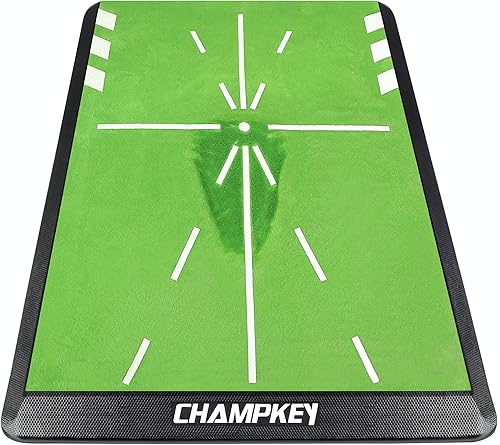Miniatura 17 de CHAMPKEY Heavy-Duty Golf Hitting Mat - Swing Path Feedback Golf Practice Mat - Ideal for Indoor and Outdoor Training