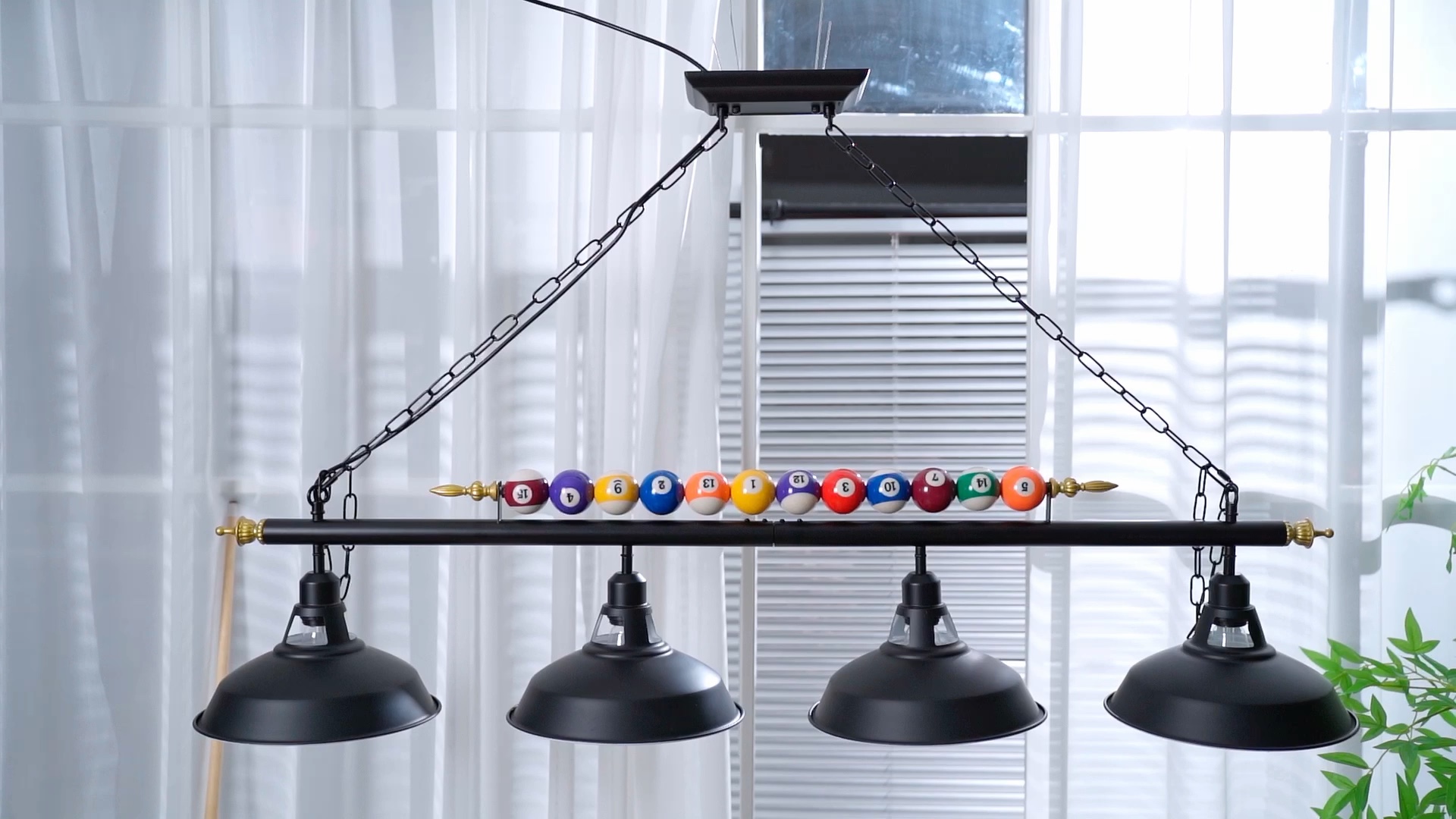 Amazon.com: Rossesay Adjustable Pool Table Lights for 7'-8