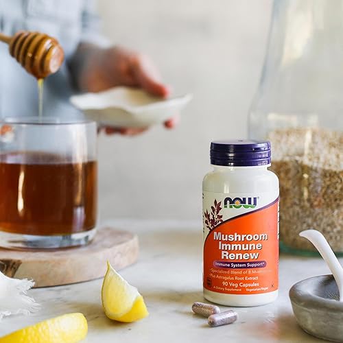 Miniatura 6 de NOW Foods Suplementos, Immune Renew™ con extracto de raíz de astrágalo, apoyo al sistema inmunológico*, 90 cápsulas vegetales