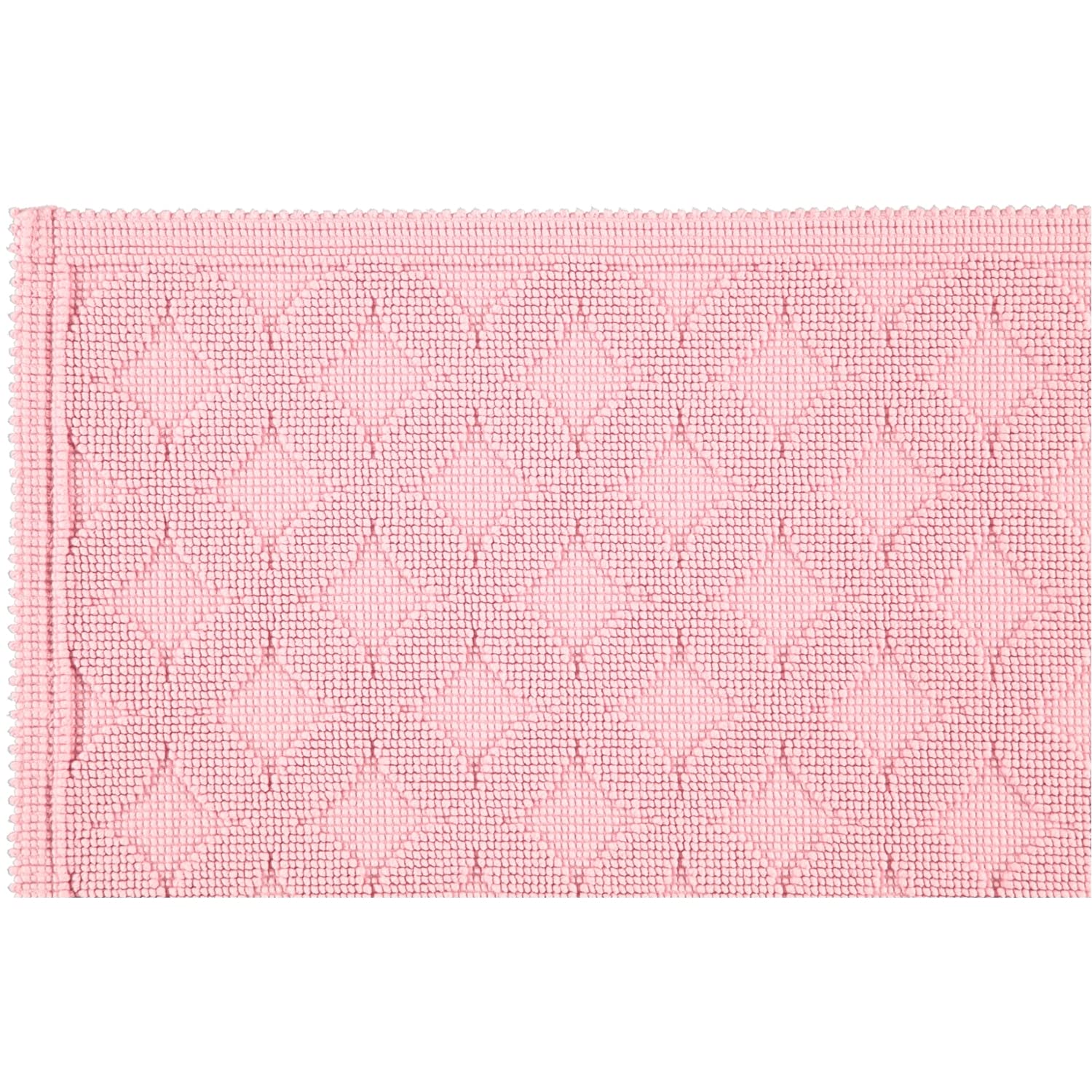 Rhomtuft Badteppich Seaside eckig 70 x 120 cm Farbe rosenquarz