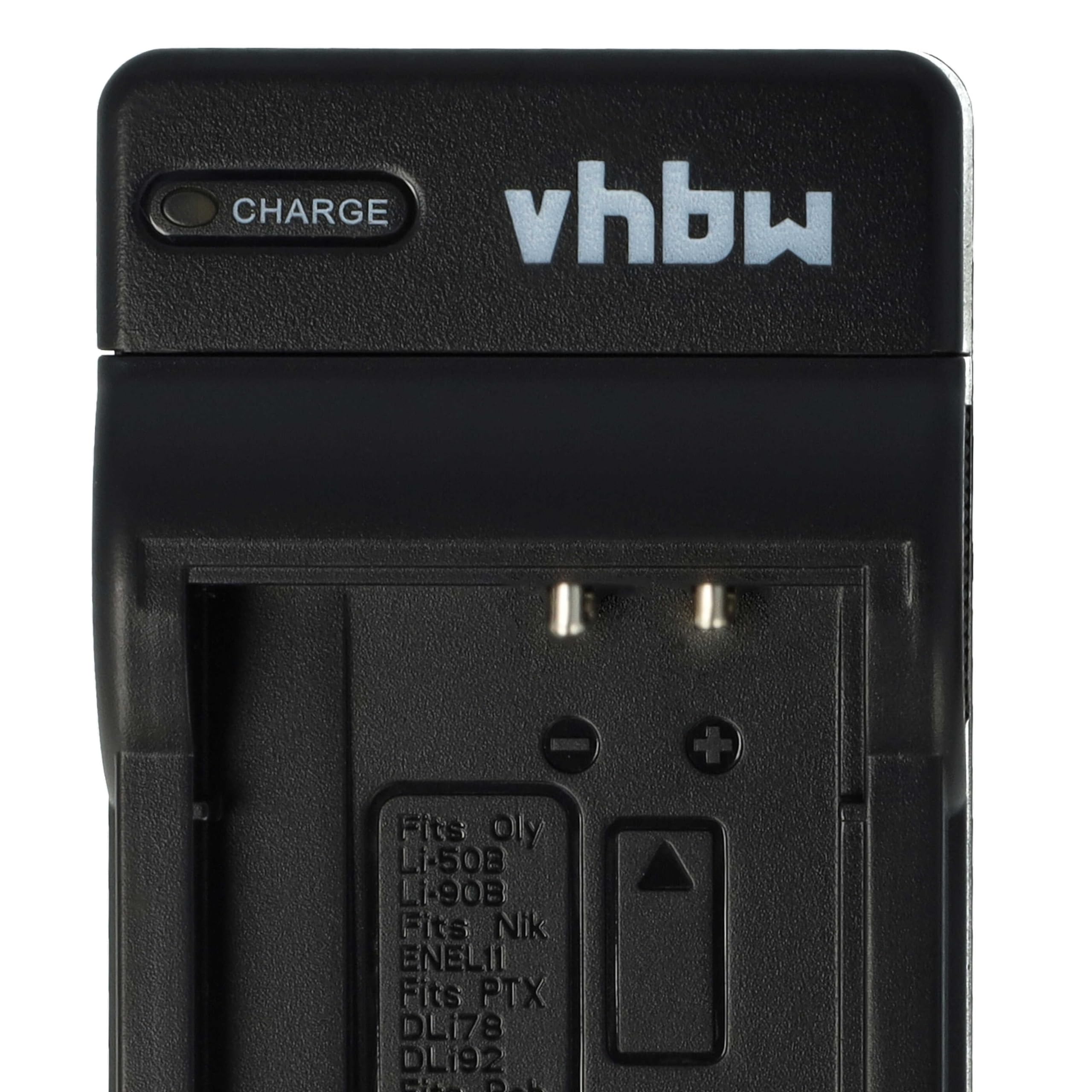 vhbw Ładowarka USB-C kompatybilna z kamerą Sony Bloggie MHS-CM5, MHS-PM5, MHS-PM5K - ładowarka + kabel USB-C wskaźnik ładowania