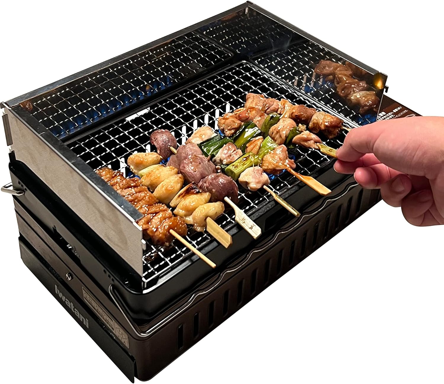 Aburiya Made for Iwatani Aburiya Anti-Oil Cover with Tongs Easy to Assemble, Clean, and Store Made by a Japanese Metal Processing Company with 50 Years of History