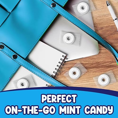 Miniatura 7 de CHAIN & JO SWEETS Life Savers Pep O Mint - Caramelo duro de menta  2 libras de mentas LifeSaver de menta a granel envueltas individualmente,