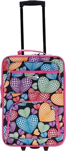 Miniatura 273 de Rockland, juego de equipaje de dos piezas, Carbón), F102