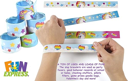 Miniatura 3 de Fun Express - Pulseras de unicornio para cumpleaños - Joyas - Pulseras - Pulseras - Pulseras - Cumpleaños - 12 piezas